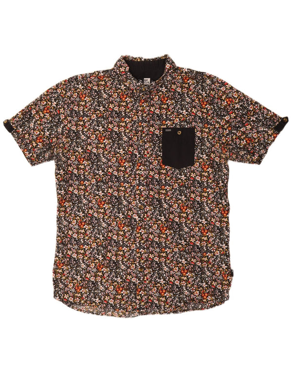 Camicia a maniche corte da uomo Rip Curl XL floreale multicolore