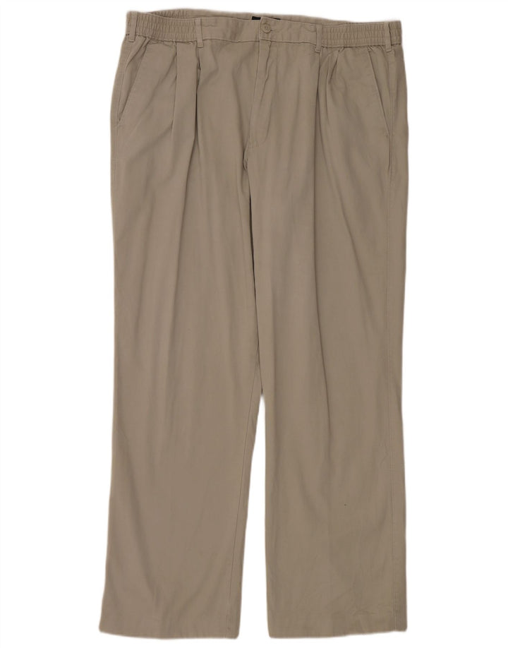 Pantaloni chino con pegged Marks & Spencer da uomo blu W42 L33 Beige