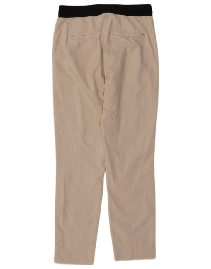 ZARA Womens Slim Chino Trousers Medium W28 L27 Beige Cotton