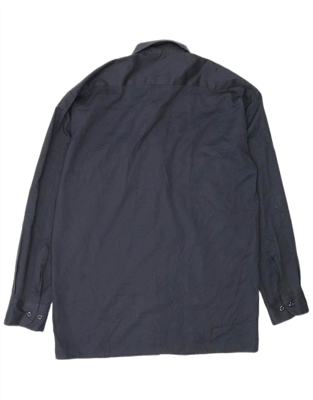 Camicia da uomo Dickies piccola in poliestere blu navy