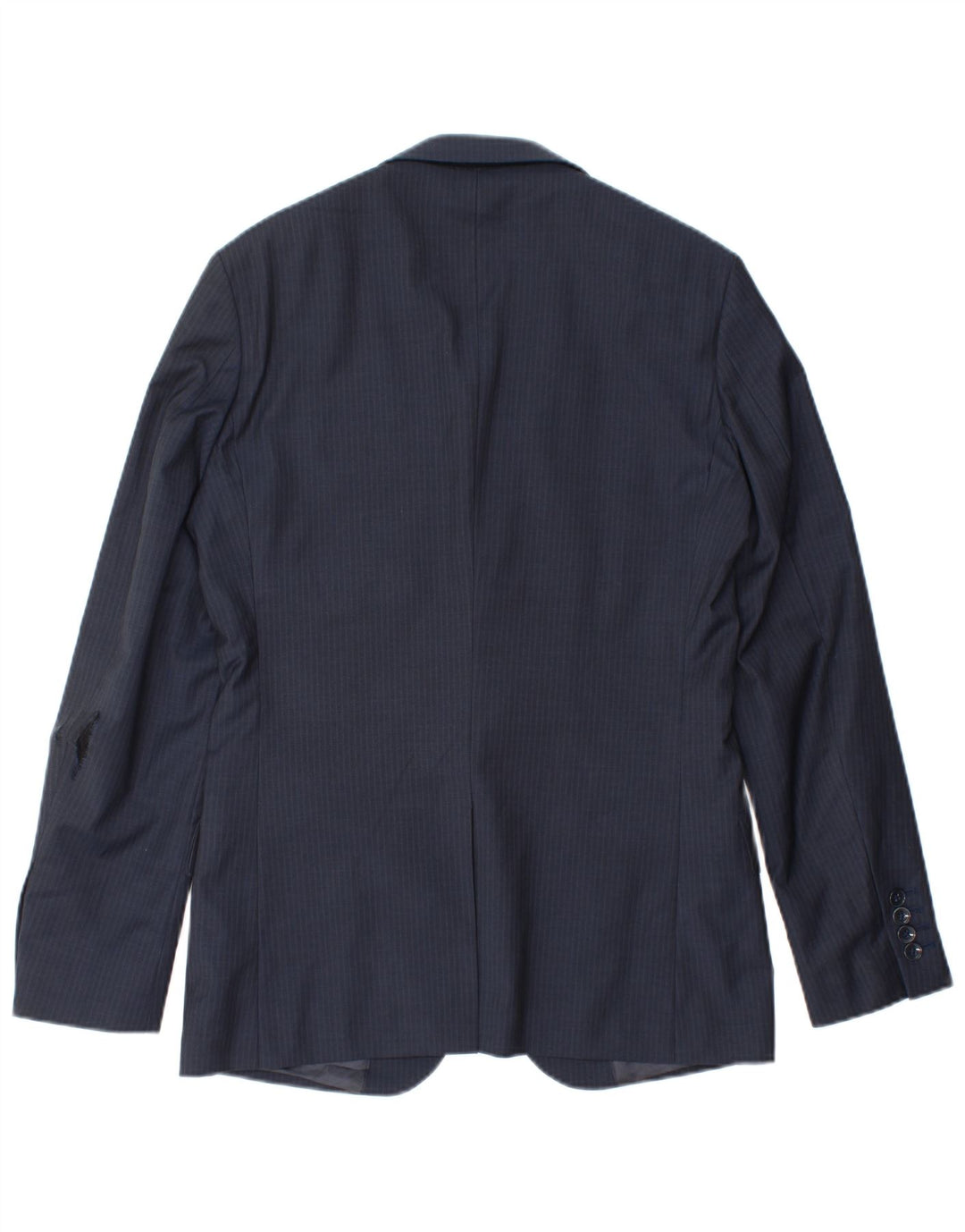 Giacca blazer da uomo a 1 bottone Reiss UK 36 piccola in lana blu navy