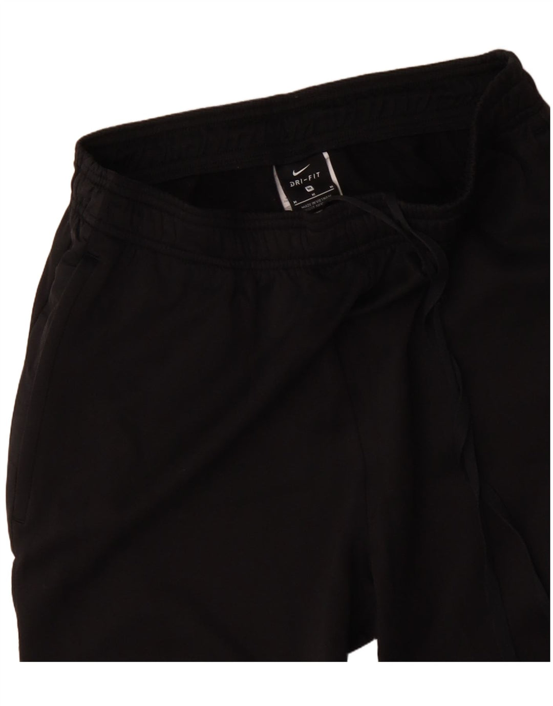 Pantaloni da tuta da uomo NIKE Dri Fit, poliestere nero medio