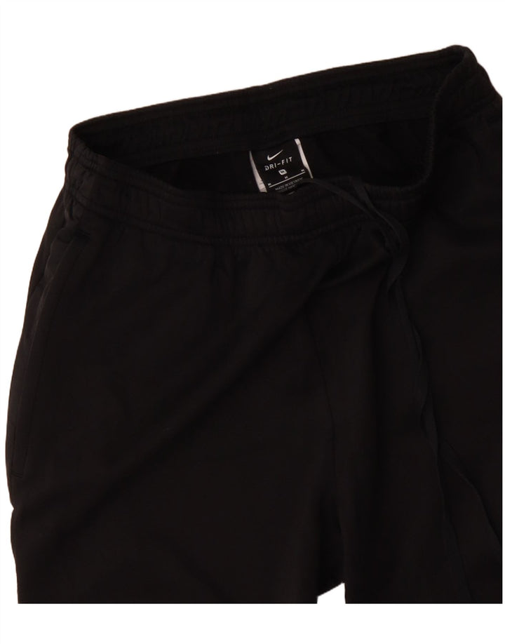Pantaloni da tuta da uomo NIKE Dri Fit, poliestere nero medio