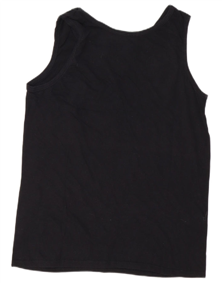 Canotta Kappa da uomo grande nera