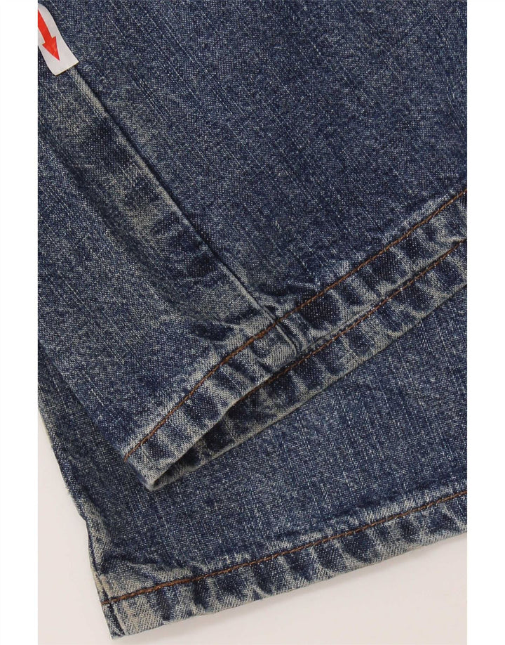 Jeans dritti da uomo Calvin Klein W34 L31 cotone blu