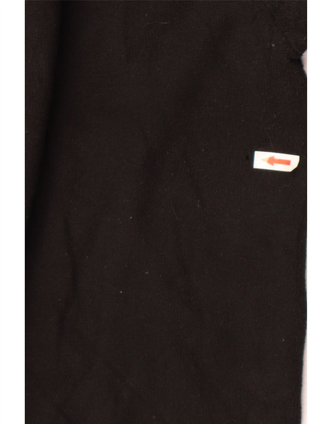 Maglione maglione da uomo Marks & Spencer a collo alto piccolo poliestere nero