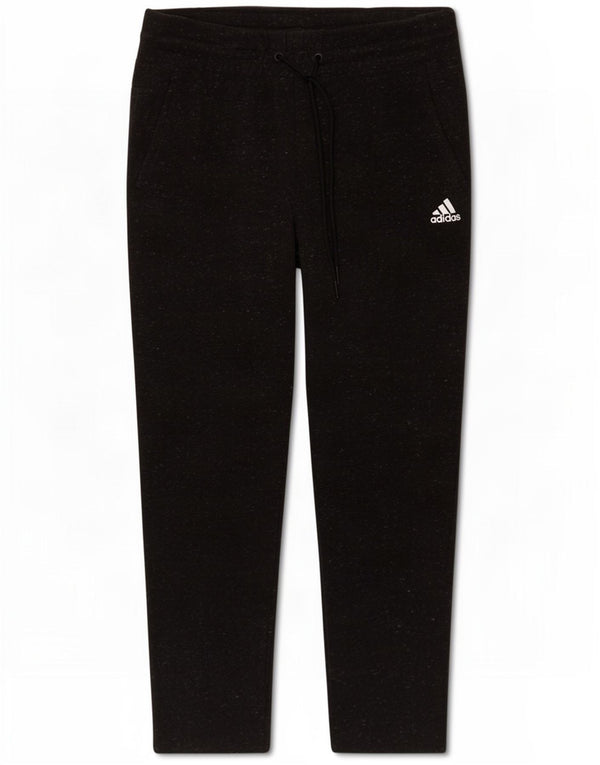 Pantaloni da tuta corti da donna Adidas UK 8/10 piccoli cotone chiazzato nero