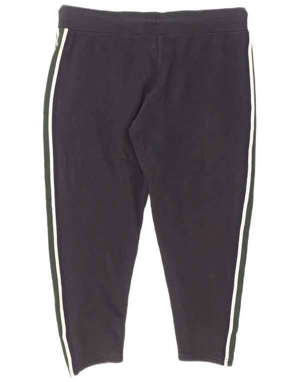 Pantaloni da tuta da uomo con grafica corta Superdry XL in cotone nero