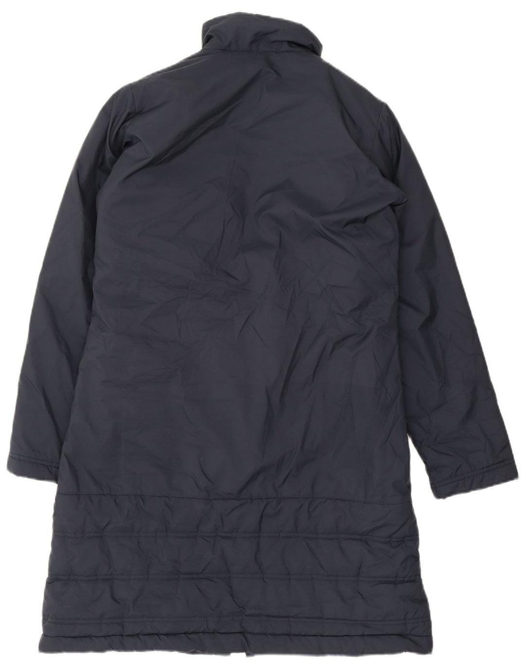 Cappotto imbottito da donna Adidas UK 12 medio blu navy poliestere