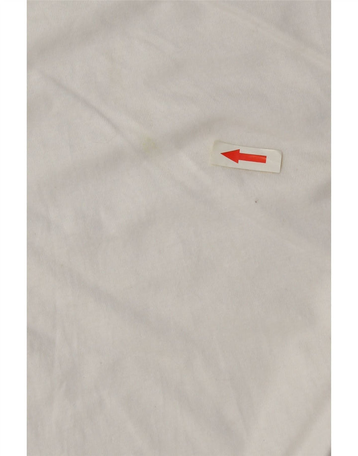 T-shirt grafica da uomo Jack & Jones Top piccola in cotone bianco