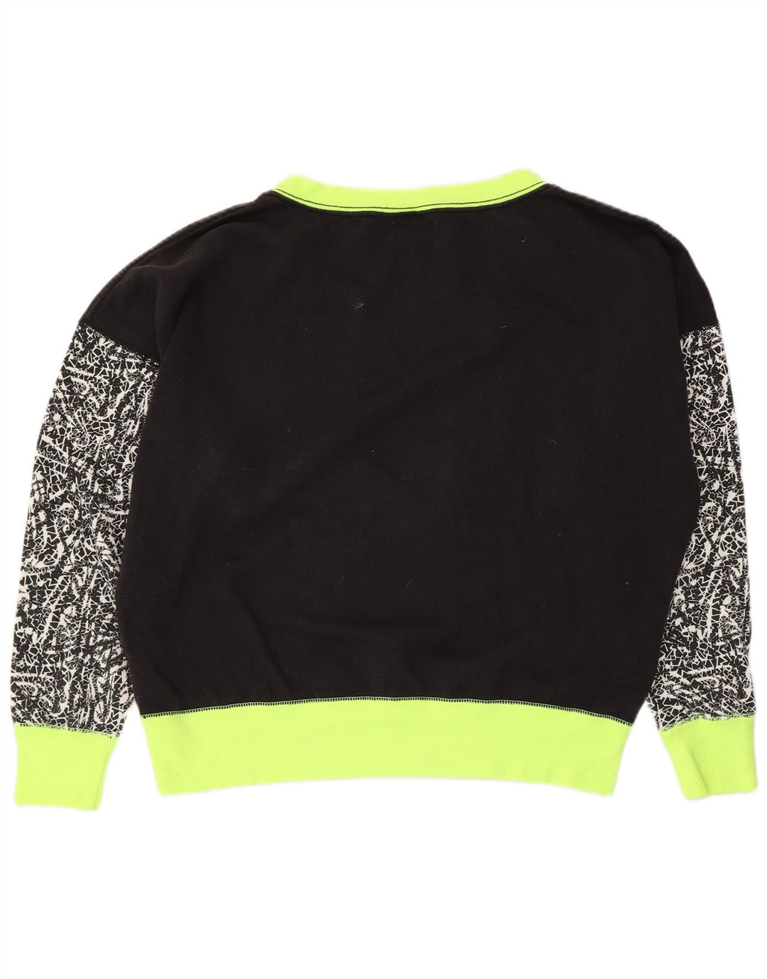 Felpa oversize da donna Nike UK 16 Large Black Colourblock