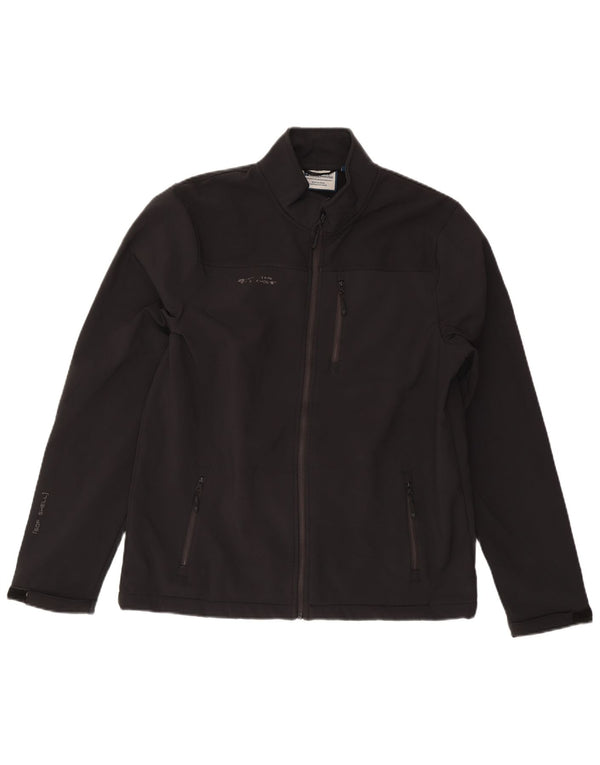 Giacca a vento da uomo Mountain Warehouse UK 40 grande poliestere nero