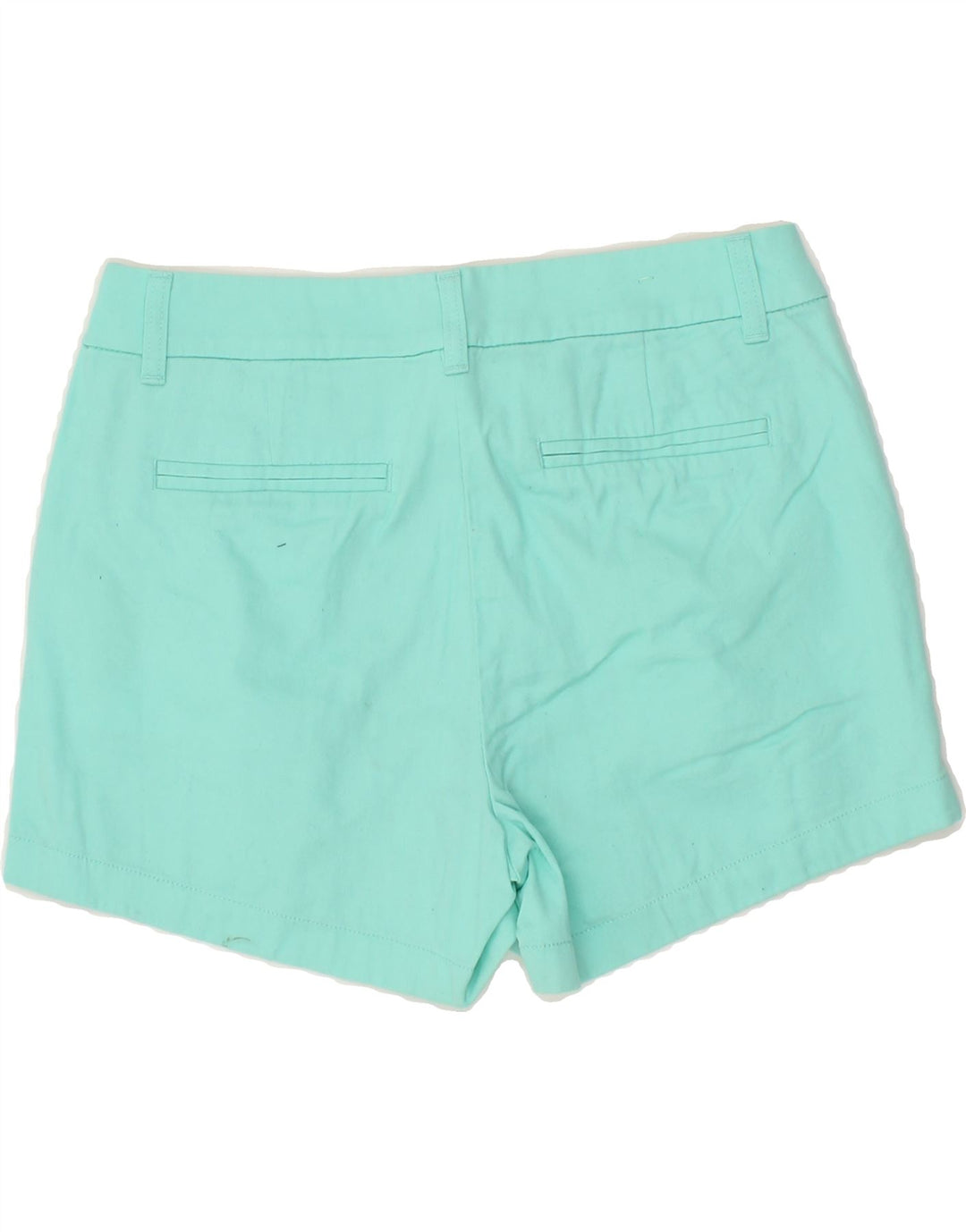 J. CREW Womens Chino Shorts US 6 Medium W30 Turquoise Cotton Vintage J. Crew and Second-Hand J. Crew from Messina Hembry 