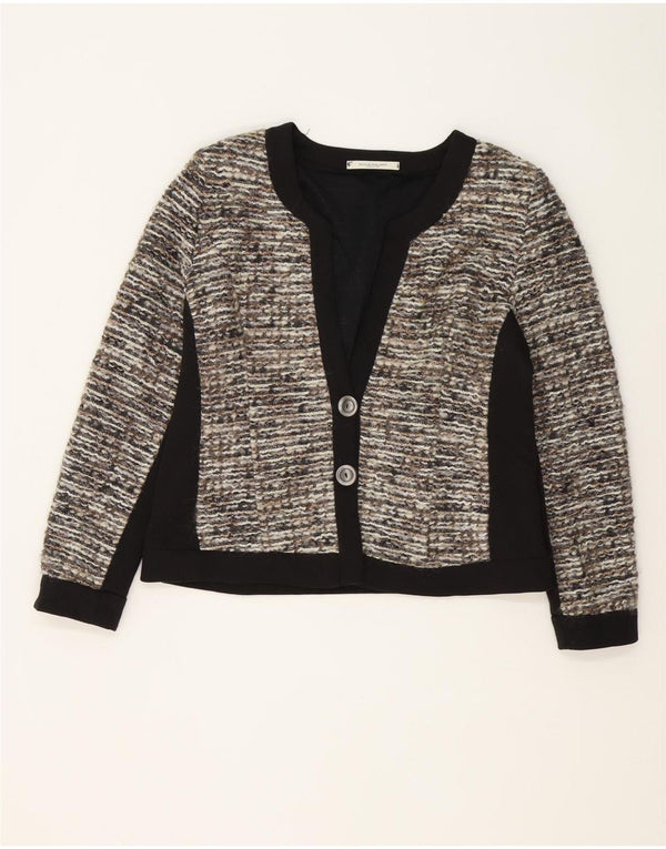 Giacca Blazer a 2 Bottoni Donna Giulia Galanti IT 48 XL Colorblock Grigio