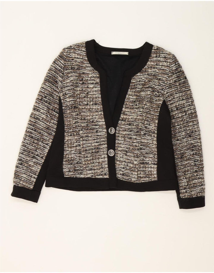 Giacca Blazer a 2 Bottoni Donna Giulia Galanti IT 48 XL Colorblock Grigio