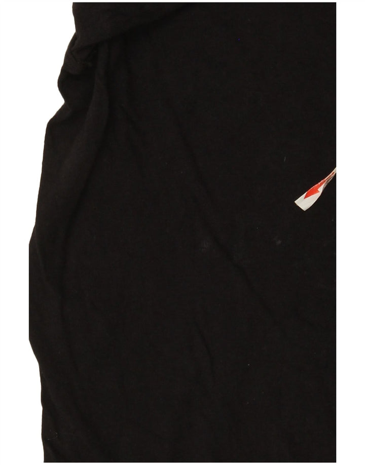 T-shirt da uomo Nautica Top grande in cotone nero