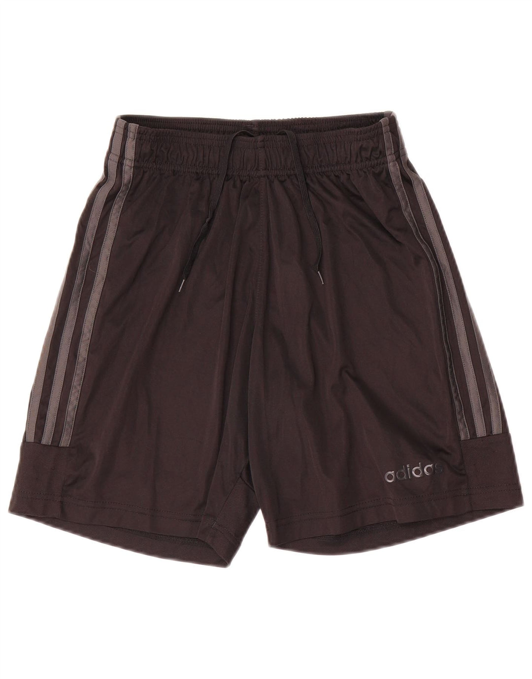 Pantaloncini sportivi Adidas Climalite da uomo piccoli in poliestere nero