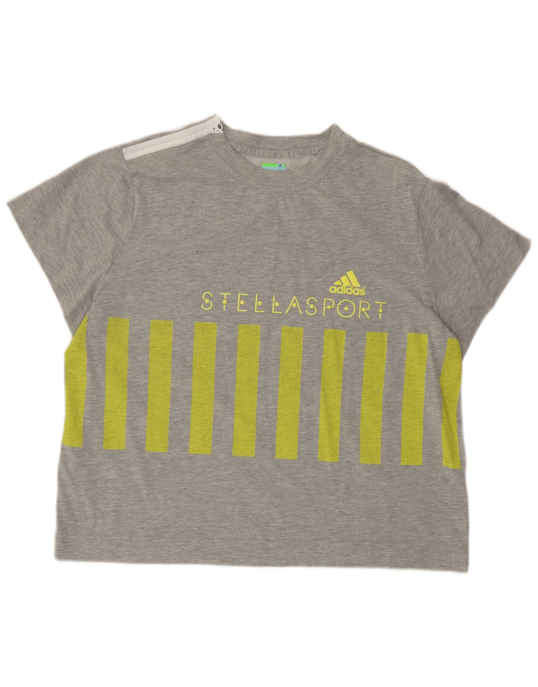 T-shirt grafica da donna ADIDAS X STELLA MCCARTNEY UK 20/22 XL Grigio