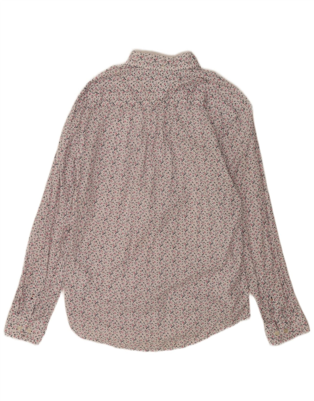 Camicia da uomo Tommy Hilfiger grande cotone floreale bianco