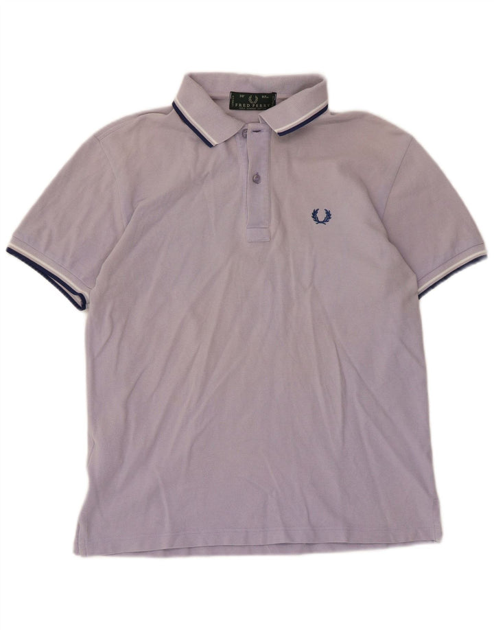 Polo da uomo Fred Perry piccola in cotone viola