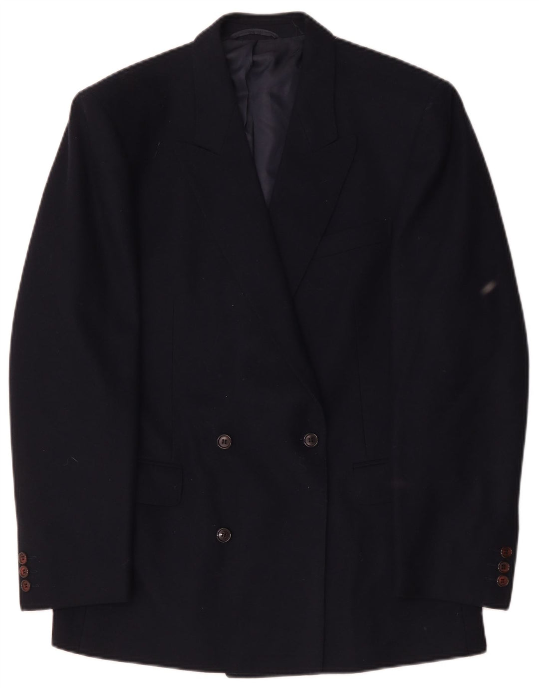 Giacca blazer doppiopetto da uomo Jvlivs IT 48 medio blu navy in lana