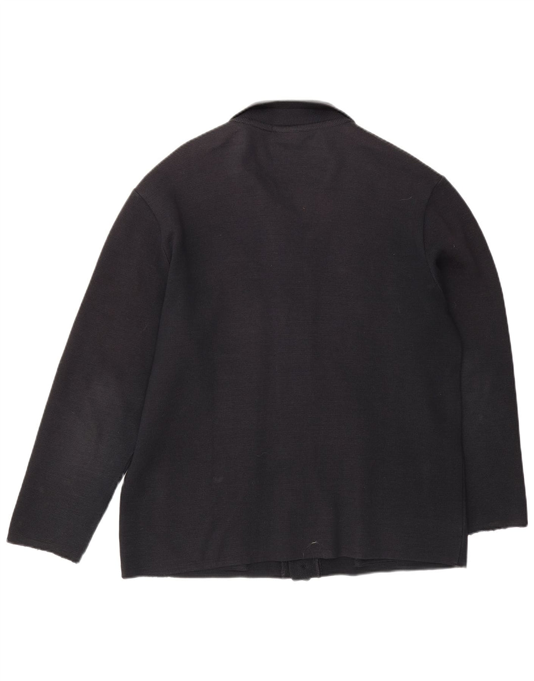 Maglione cardigan da uomo Lacoste IT 52 Large blu navy in lana