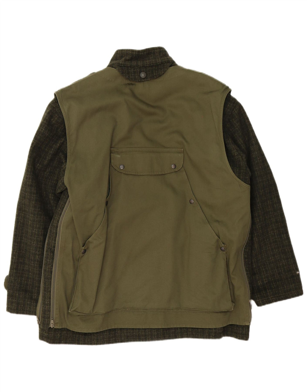 Giacca utility da uomo Belfe & Belfe IT 54 2XL Lana a quadri verdi