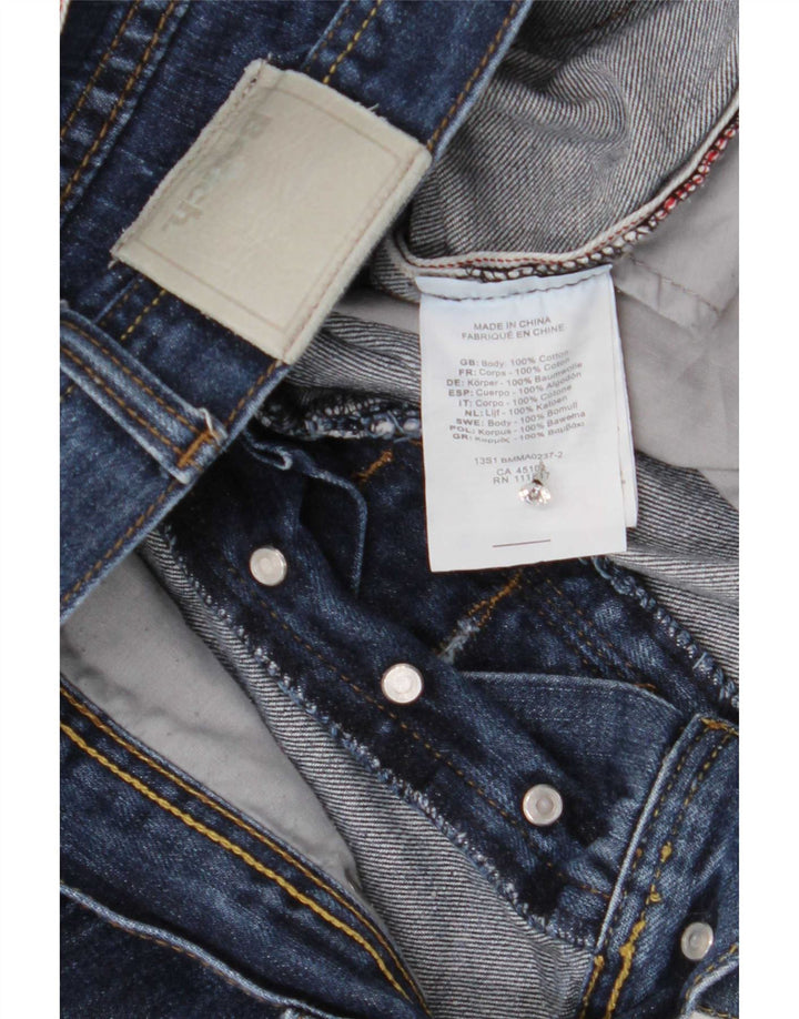 Jeans dritti da uomo Bench W38 L32 in cotone blu