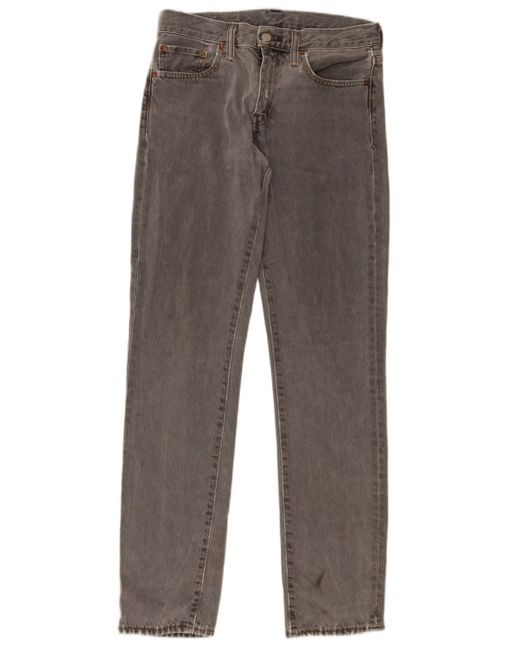 Jeans Levi's Uomo 511 Slim W29 L32 Cotone Grigio