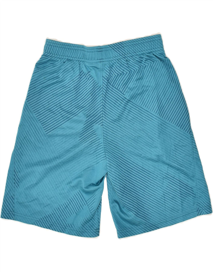 Pantaloncini sportivi UNDER ARMOUR per ragazzi 11-12 anni a righe grandi blu