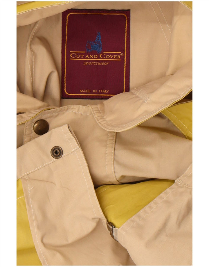 Giacca utilitaria vintage da uomo UK 42 XL Beige
