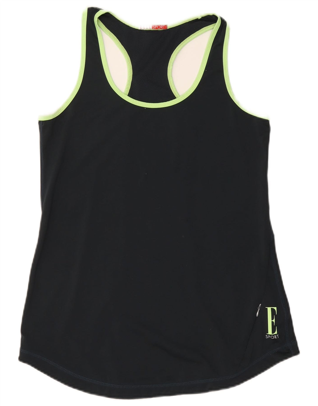 Canottiera grafica da donna Elle Sport UK 12 Poliestere geometrico grigio medio