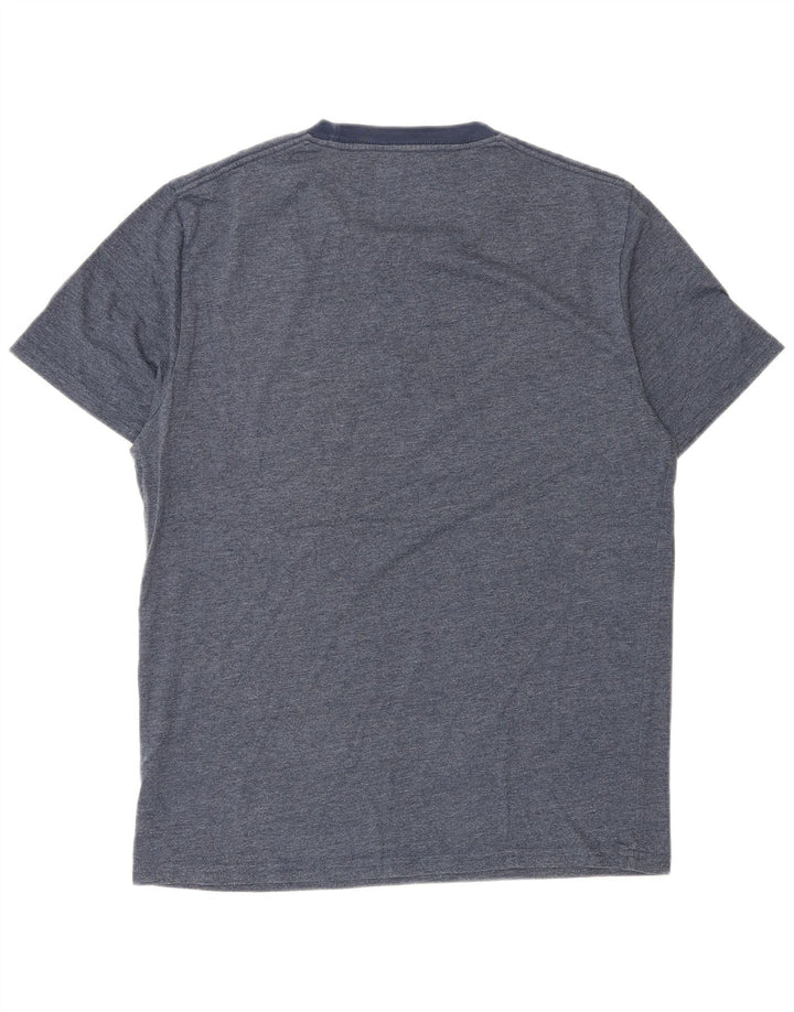 CONVERSE T-shirt grafica da uomo Top medio blu navy