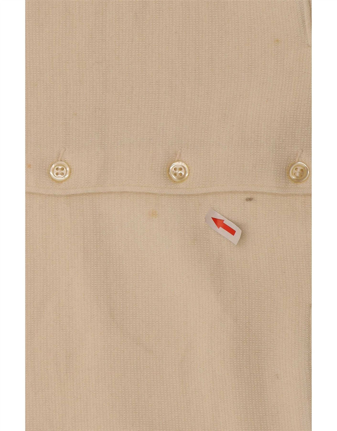 Gilet Uomo in Maglia Il Granchio Piccolo Bianco Lana