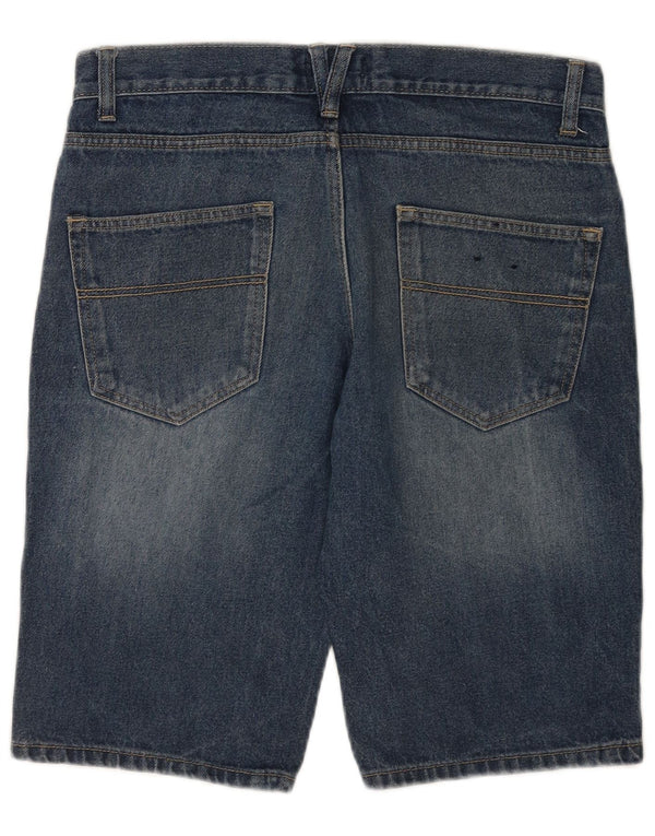 Pantaloncini di jeans da uomo Pierre Cardin piccoli W29 cotone blu