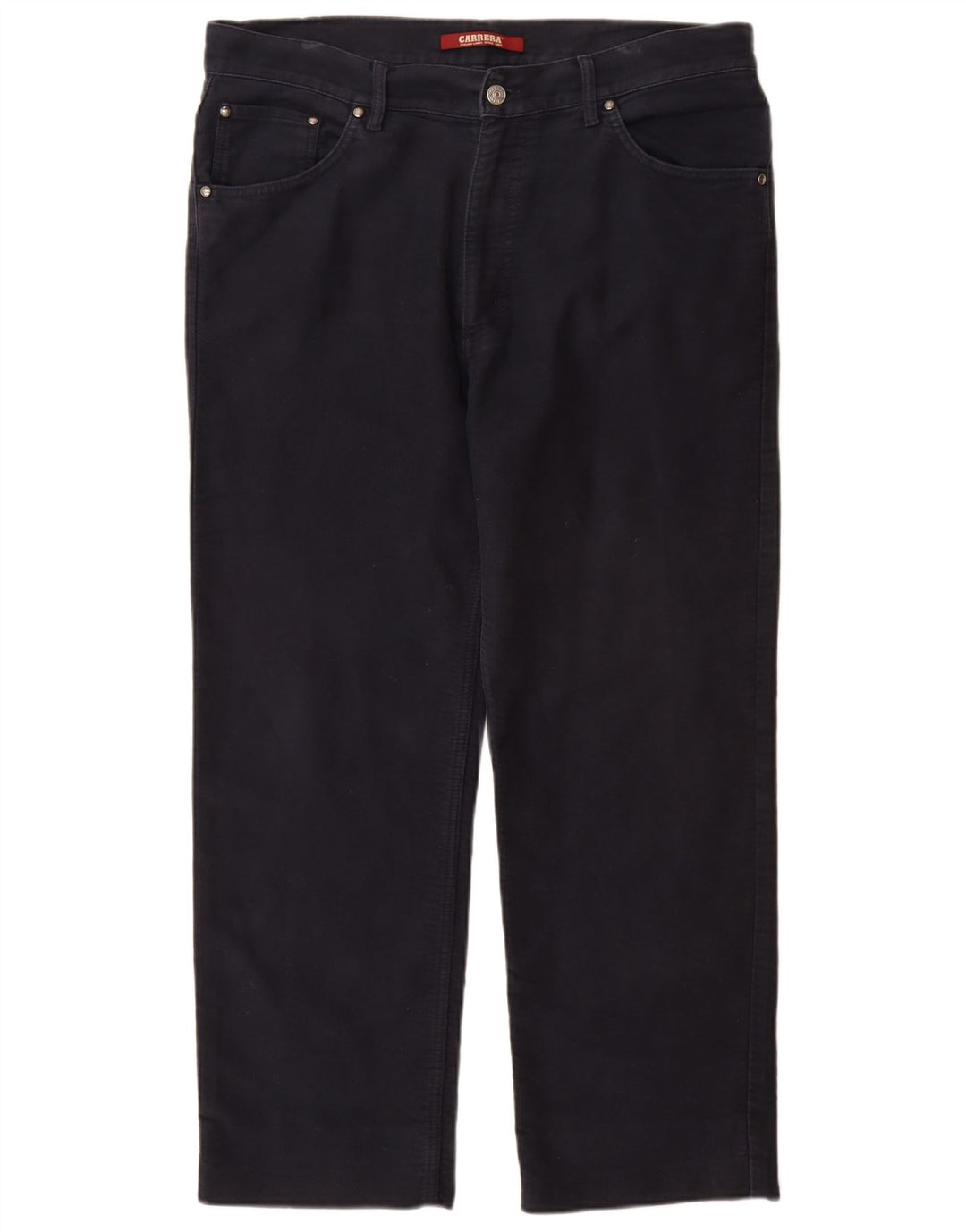 Pantaloni casual dritti da uomo Carrera W34 L28 neri