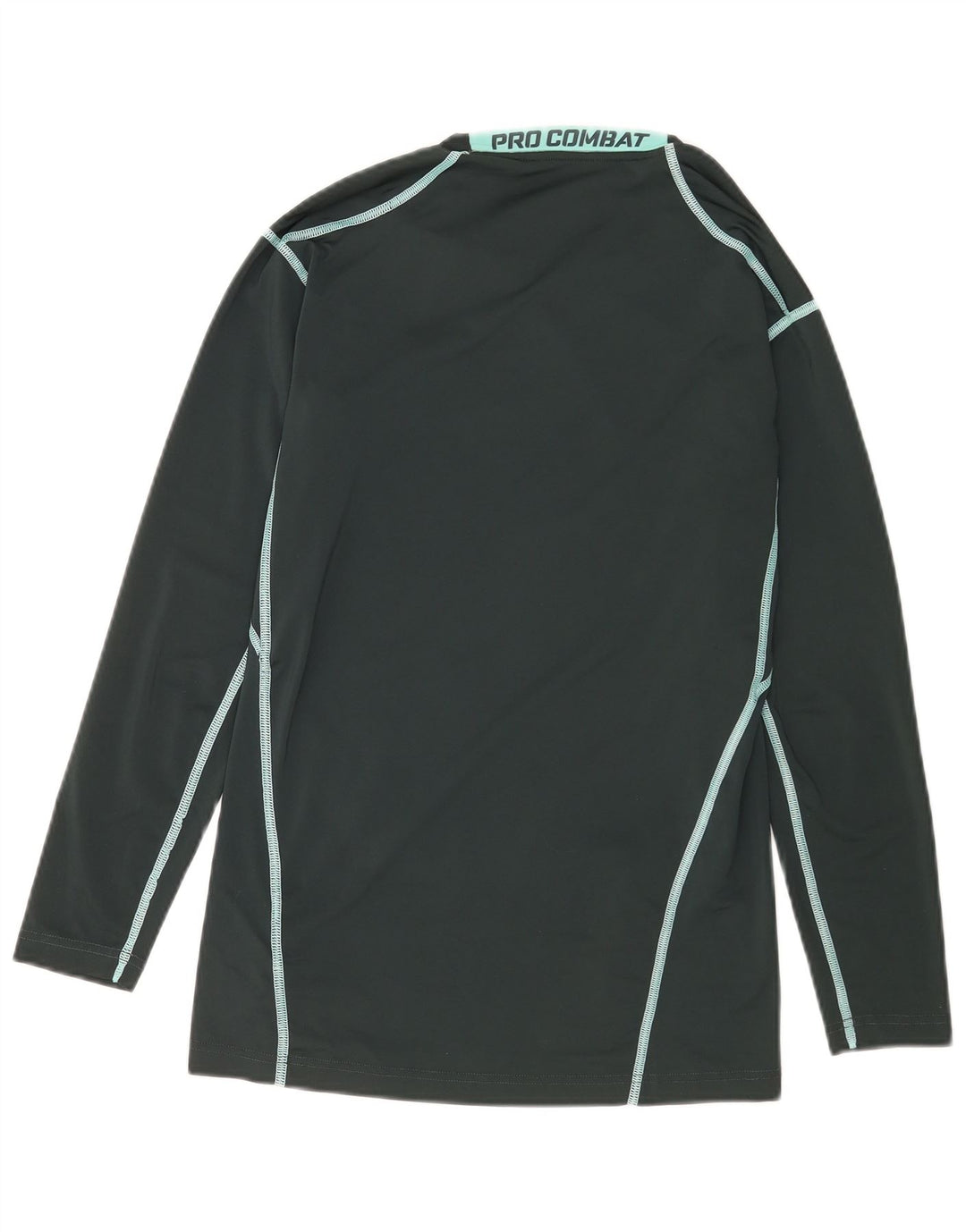 Top Nike Dri Fit Graphic da uomo a maniche lunghe, grande, in poliestere verde