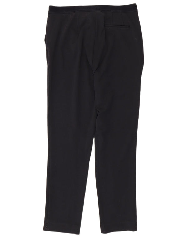 Pantaloni casual slim da donna Marks & Spencer UK 14 Large W32 L30 Blu navy