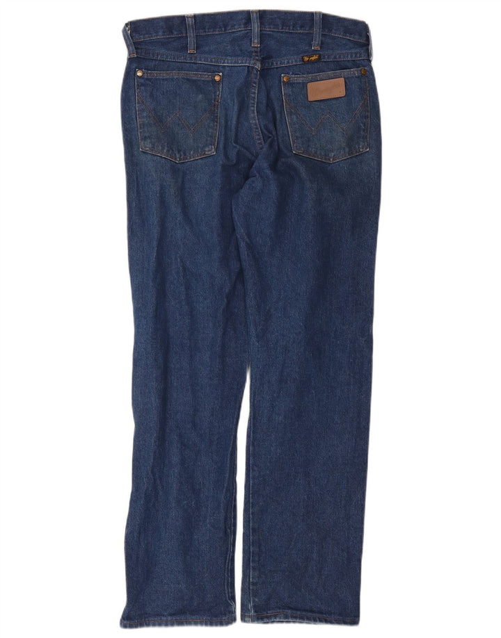 Jeans dritti da uomo Wrangler W32 L30 Blu