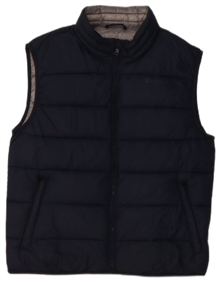Gilet imbottito da uomo Champion UK 38 medio blu navy