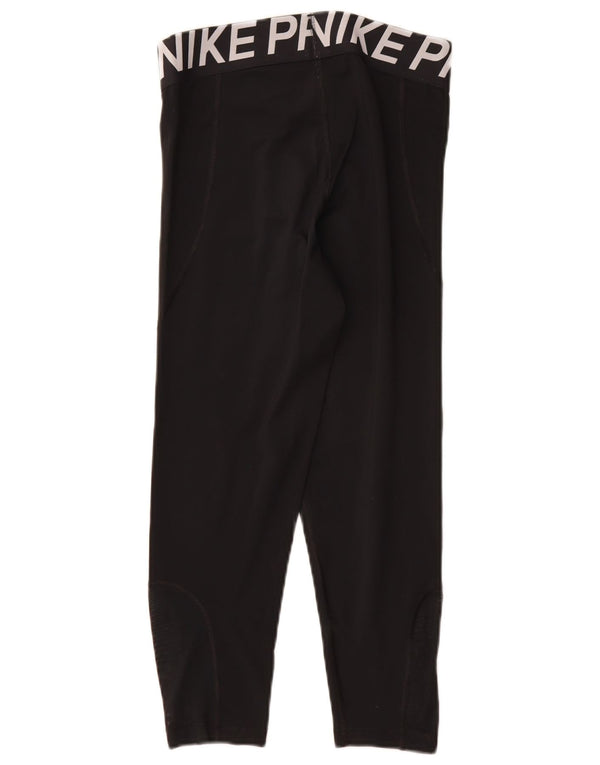 Leggings Nike Graphic Capri da donna UK 12 medio nero poliestere
