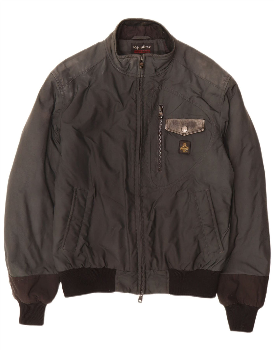 Giubbotto bomber da uomo Refrigiwear UK 40 Large grigio poliammide