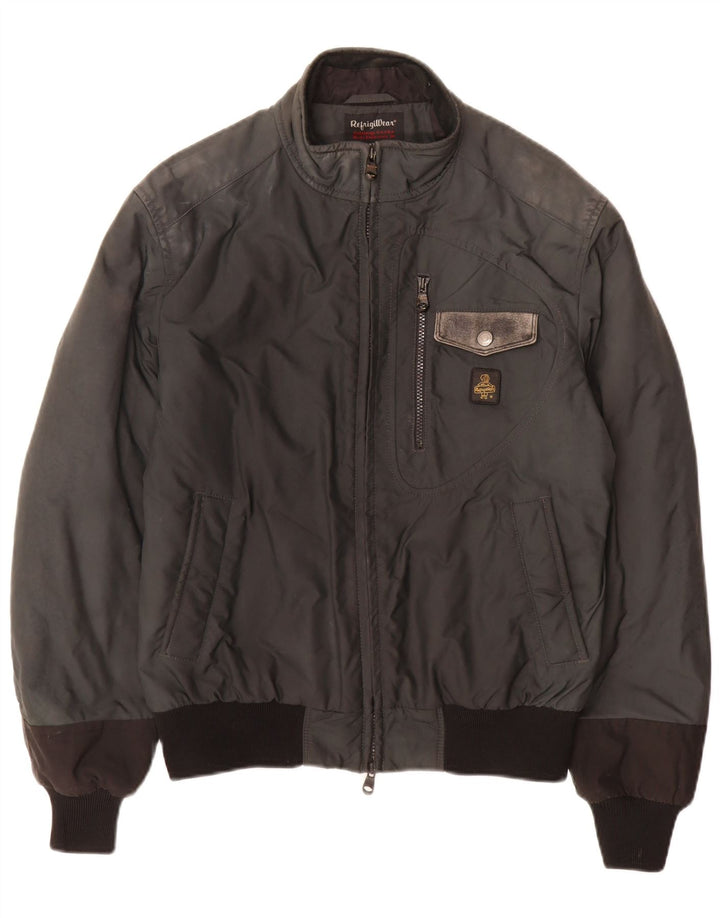 Giubbotto bomber da uomo Refrigiwear UK 40 Large grigio poliammide