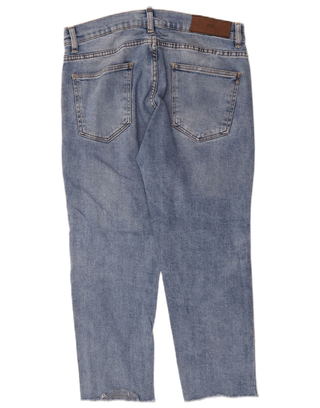 Jeans corti da uomo Zara grandi W32 L24 blu