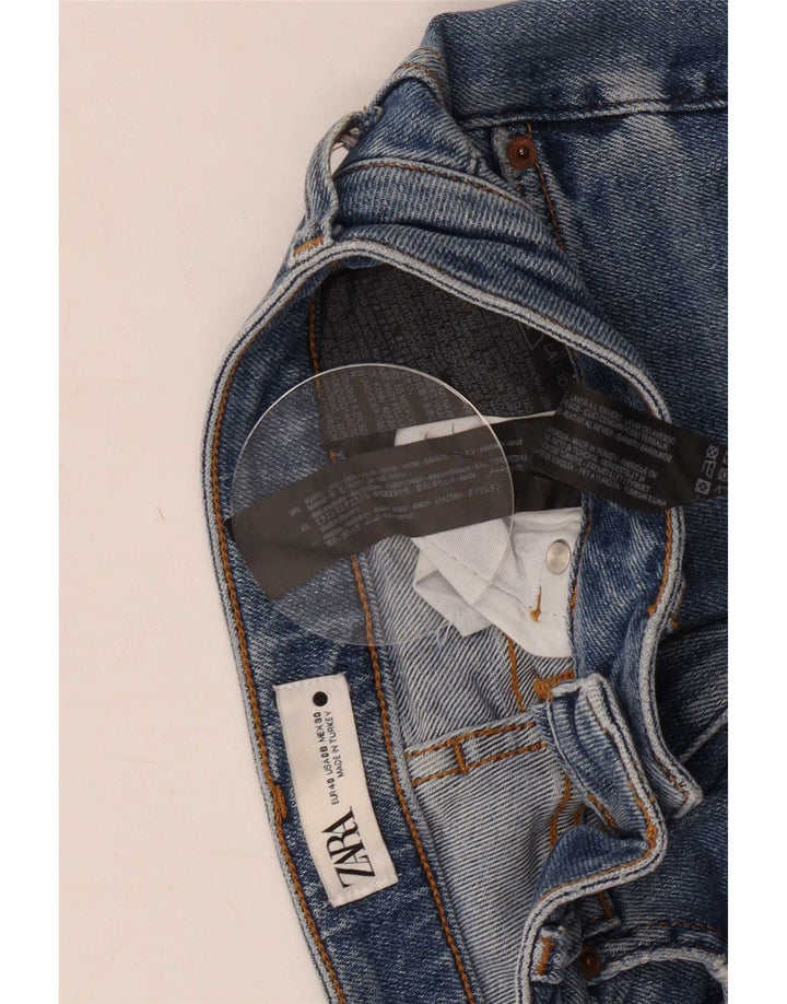 Jeans slim da donna Zara EU 40 medio W30 L28 cotone blu