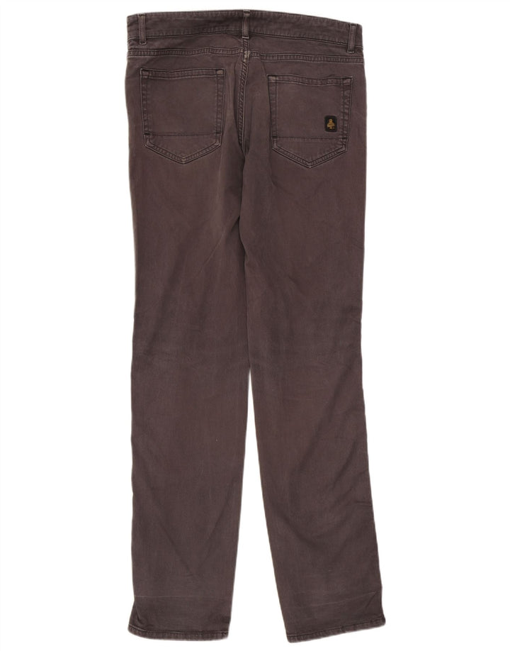 Refrigiwear Jeans Slim Uomo W32 L32 Cotone Grigio