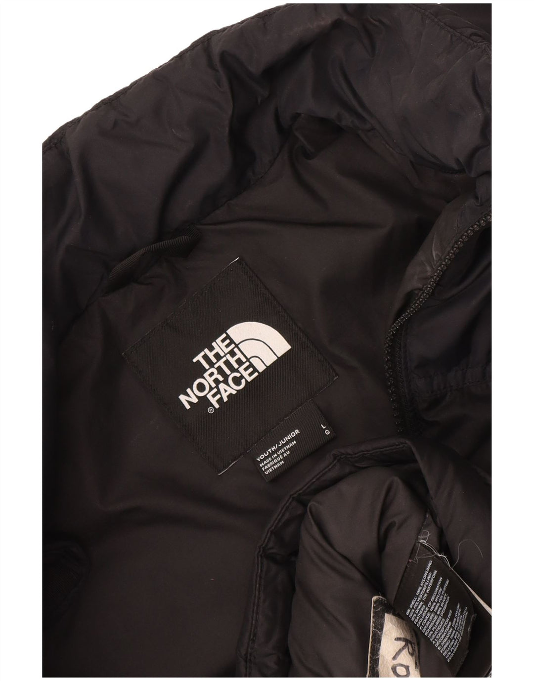 Giacca imbottita per ragazzi The North Face 11-12 anni Large in nylon nero