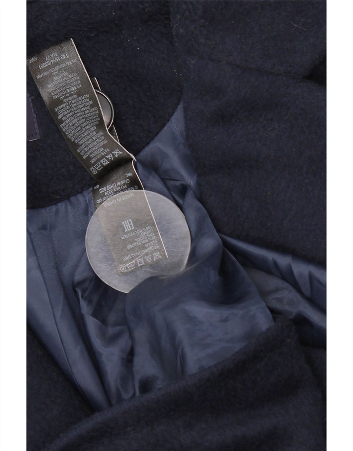 Soprabito oversize da donna Marks & Spencer UK 10 piccolo poliestere blu navy