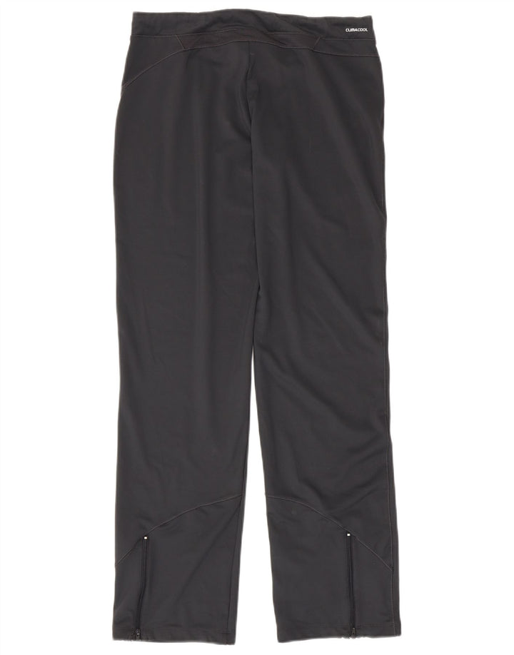 Pantaloni da tuta ADIDAS Climacool da donna UK 14 Large Grigio Poliestere