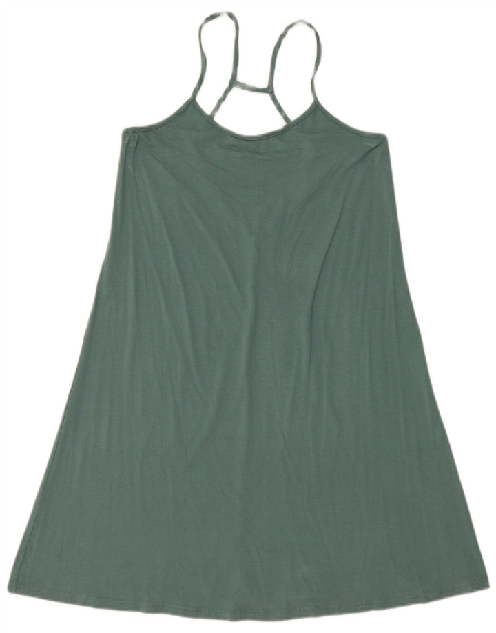 BENETTON Canotta da donna UK 8 piccola verde
